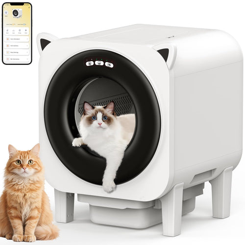 Automatic Self Cleaning Cat Litter Box