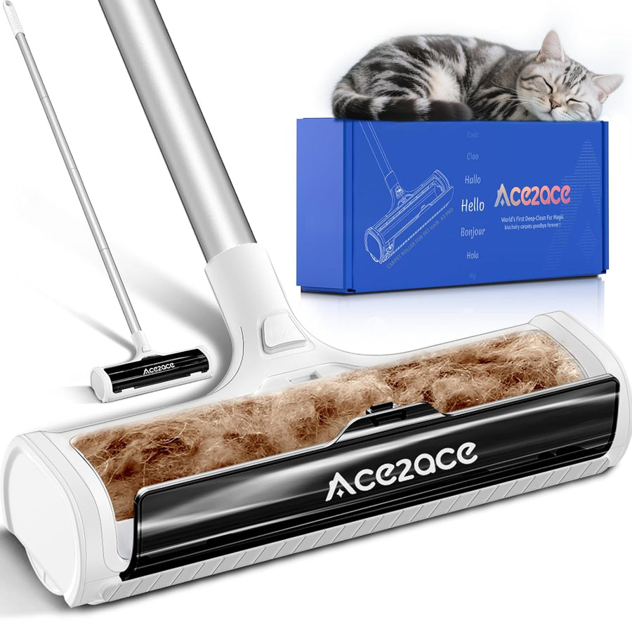 Reusable Pet Hair Carpet Roller